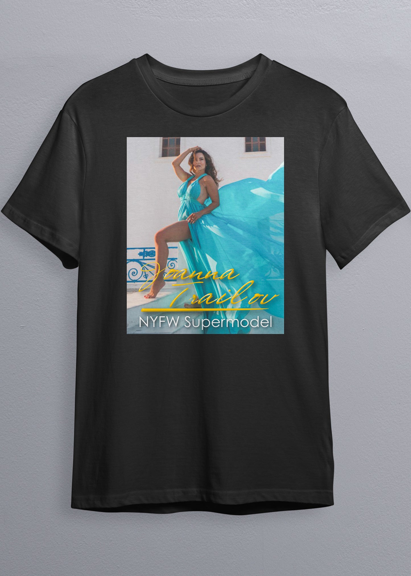 NYFW Supermodel Merch featuring Joanna Trailov
