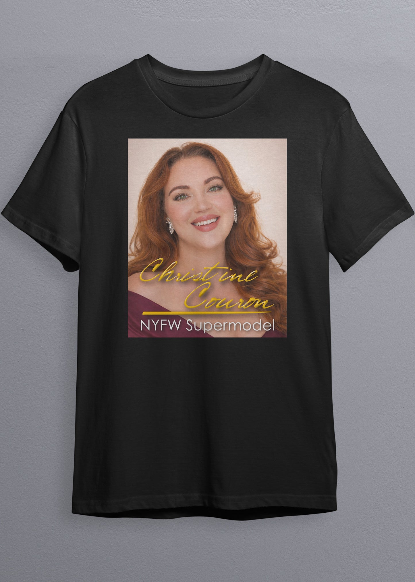 NYFW Supermodel Merch featuring Christine Couron