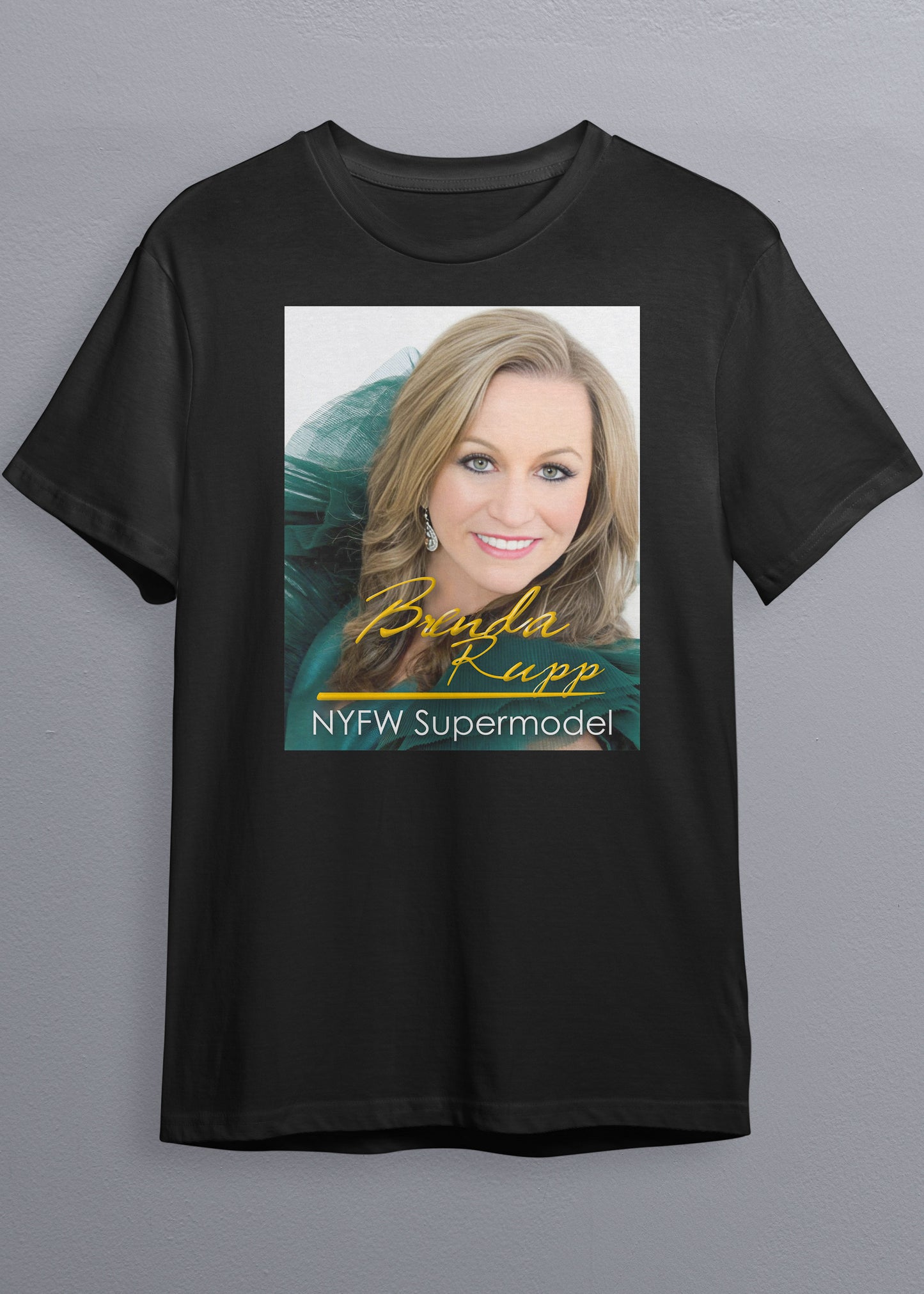 NYFW Supermodel Merch featuring Brenda Rupp