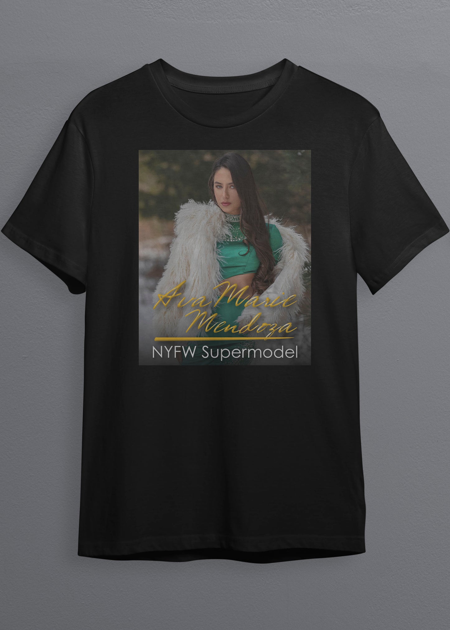 NYFW Supermodel Merch featuring Ava Marie Mendoza