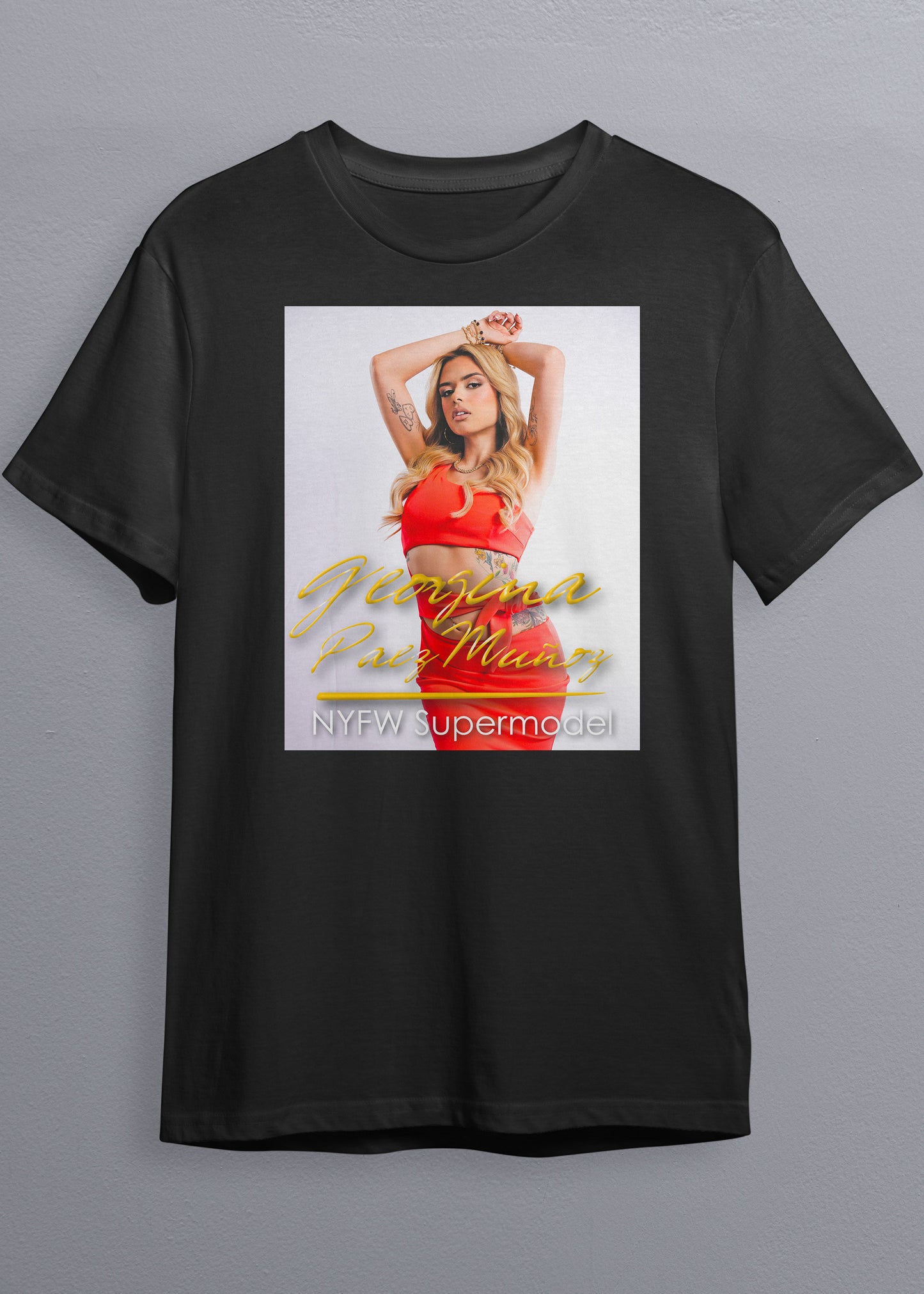 NYFW Supermodel Merch featuring Georgina Paez Muñoz