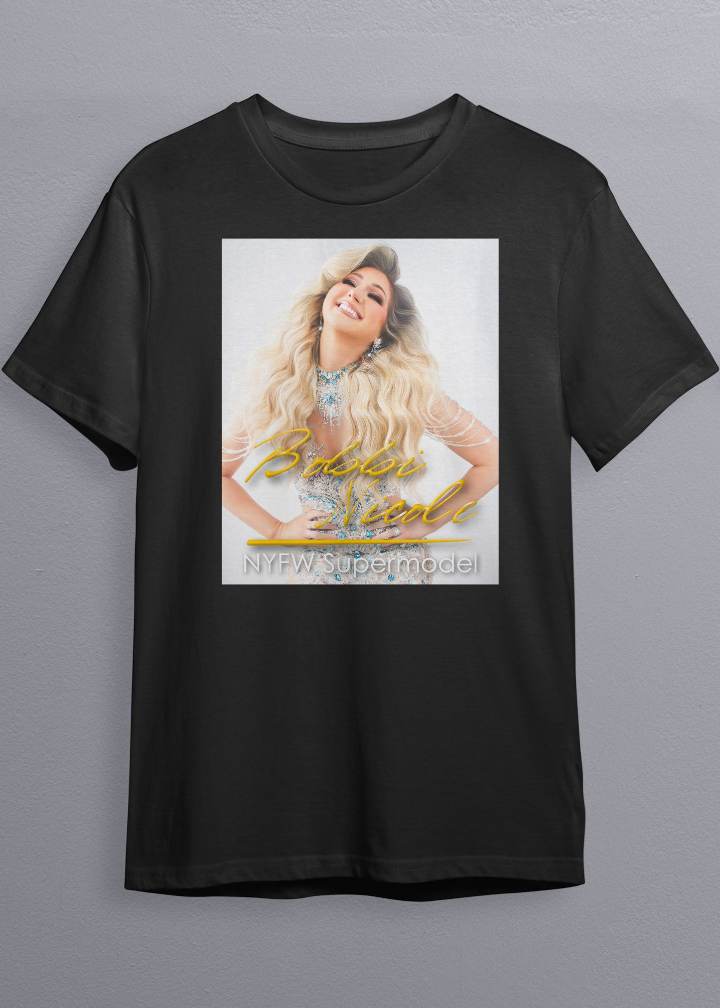 NYFW Supermodel Merch featuring Bobbi Nicole