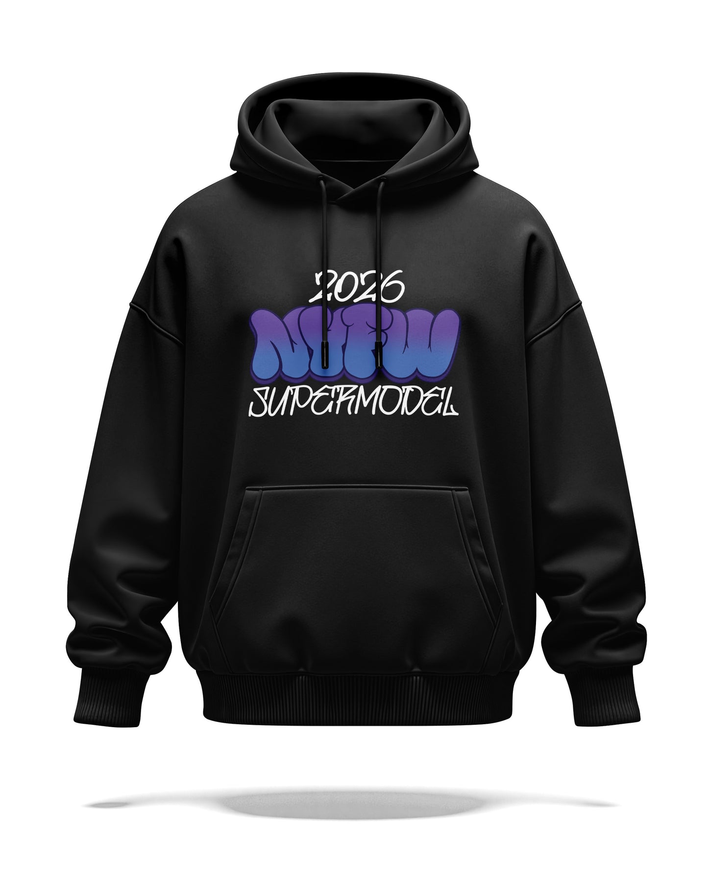 2026 NYFW Bubble Letter Hoodie