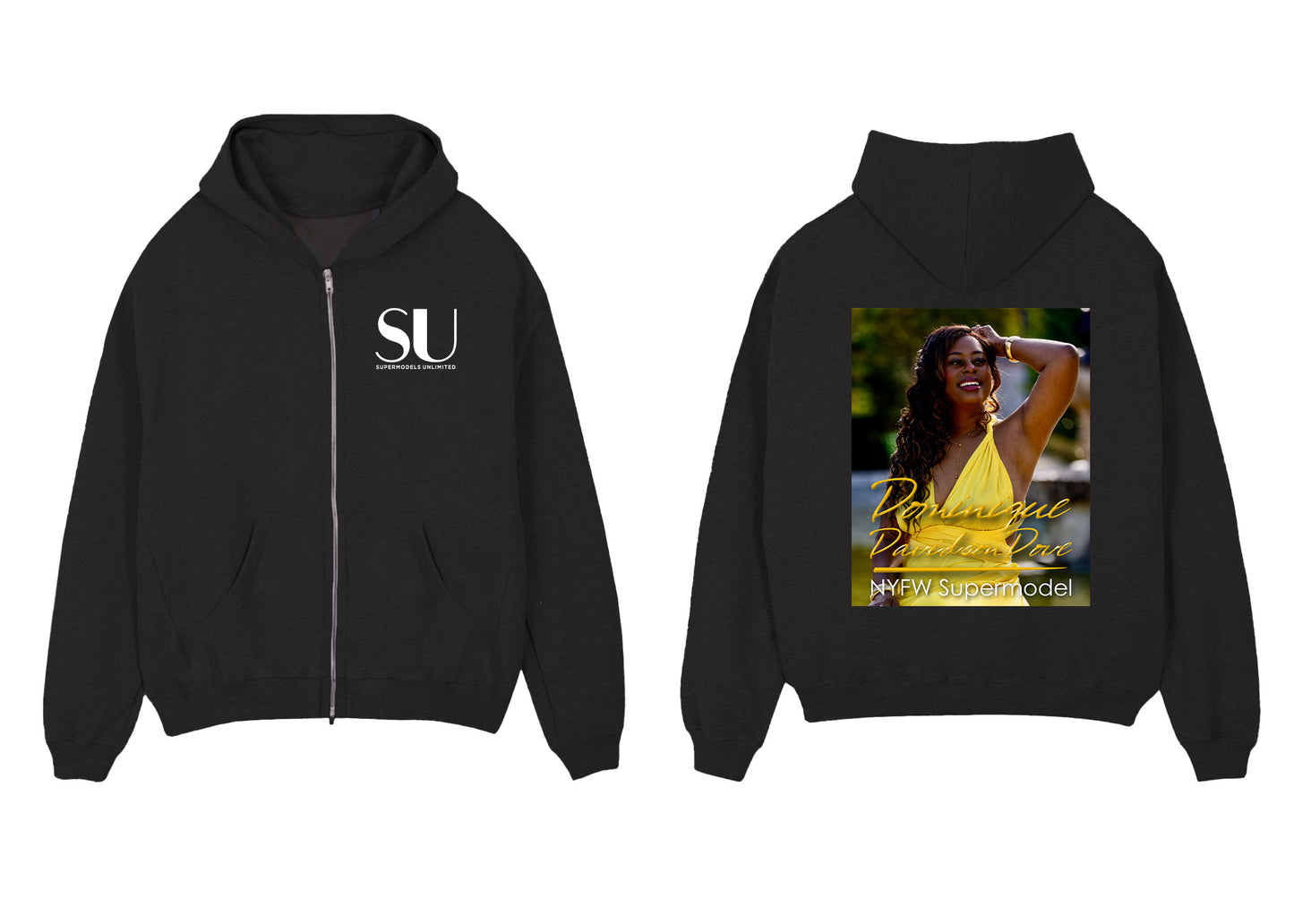 NYFW Supermodel Merch featuring Dominique Davidson Dove