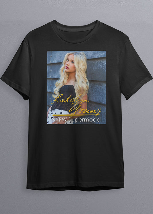 NYFW Supermodel Merch featuring Lakelyn Young
