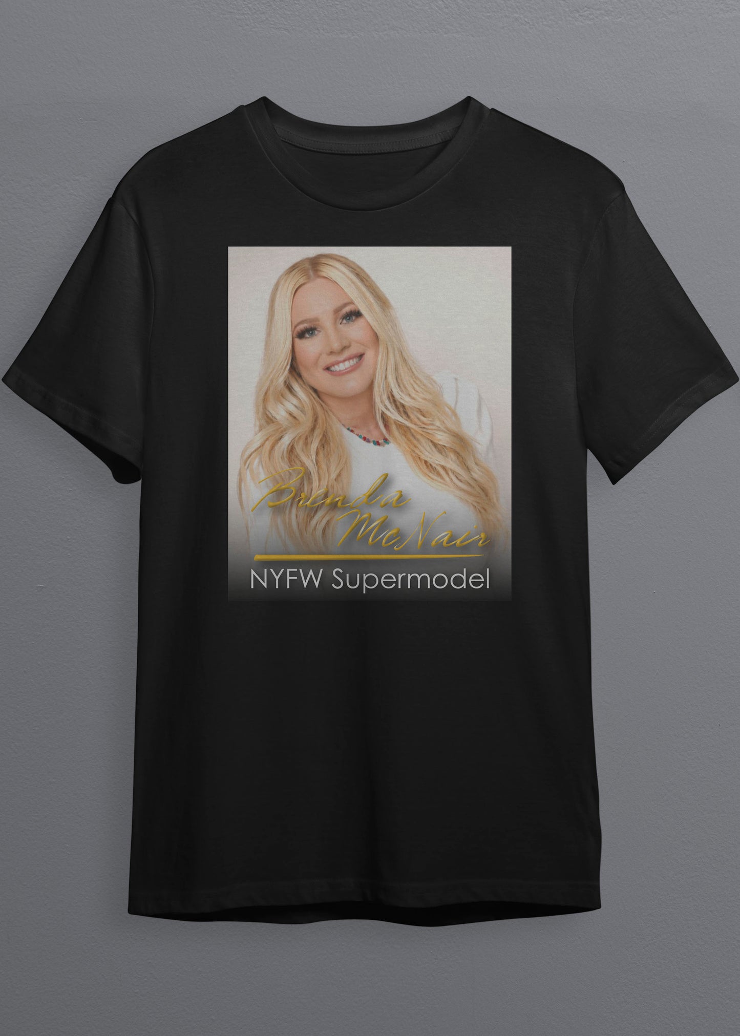NYFW Supermodel Merch featuring Brenda McNair