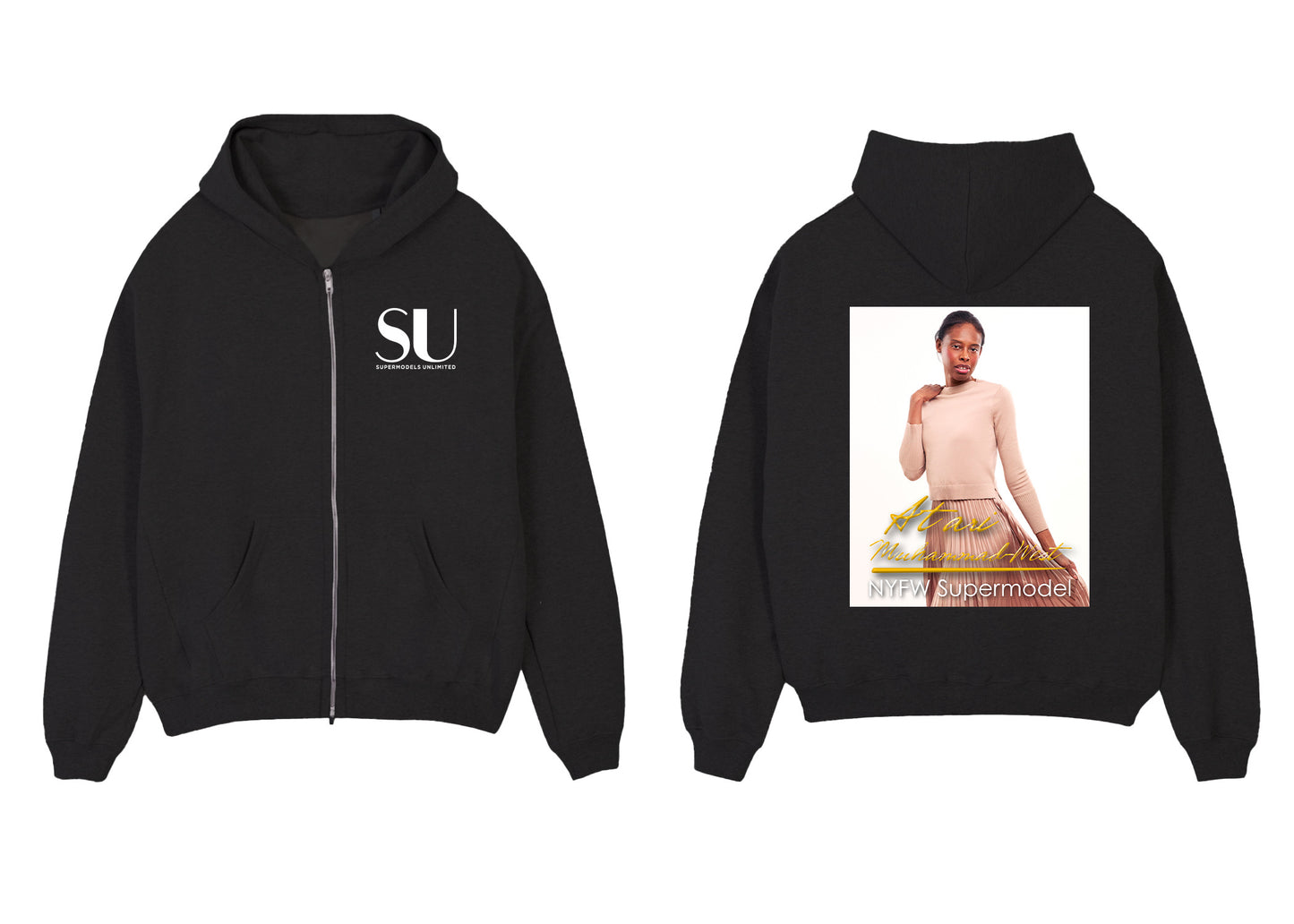NYFW Supermodel Merch featuring Atari Muhammad-West