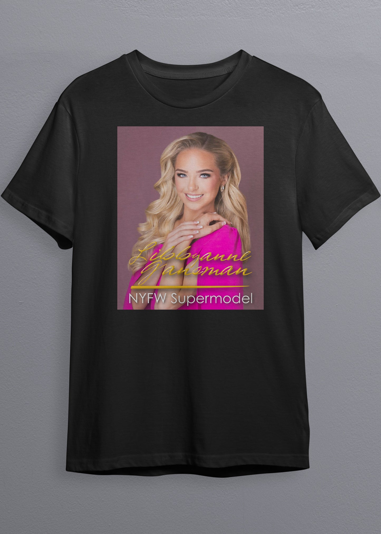 NYFW Supermodel Merch featuring Libbyanne Gansman