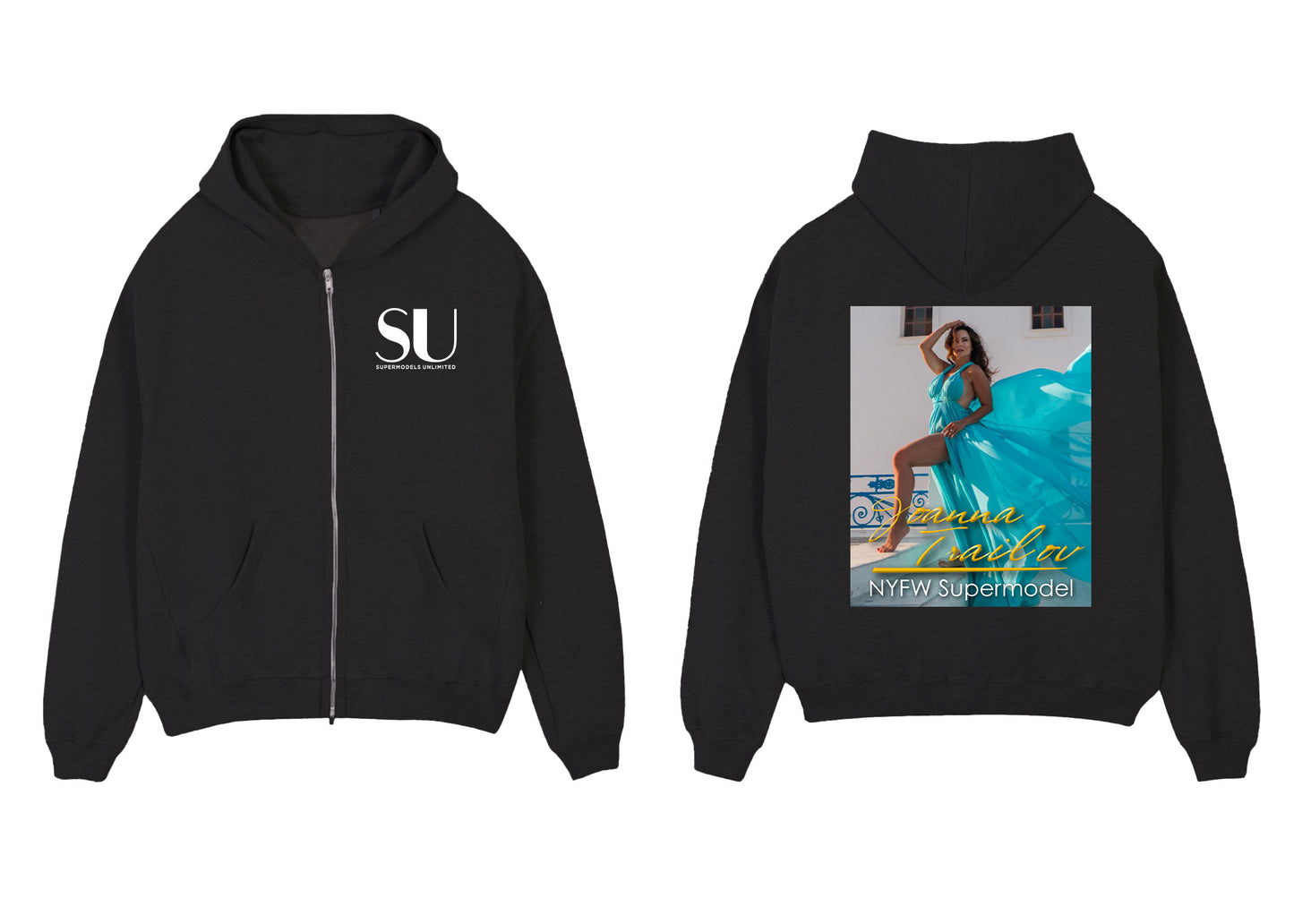 NYFW Supermodel Merch featuring Joanna Trailov