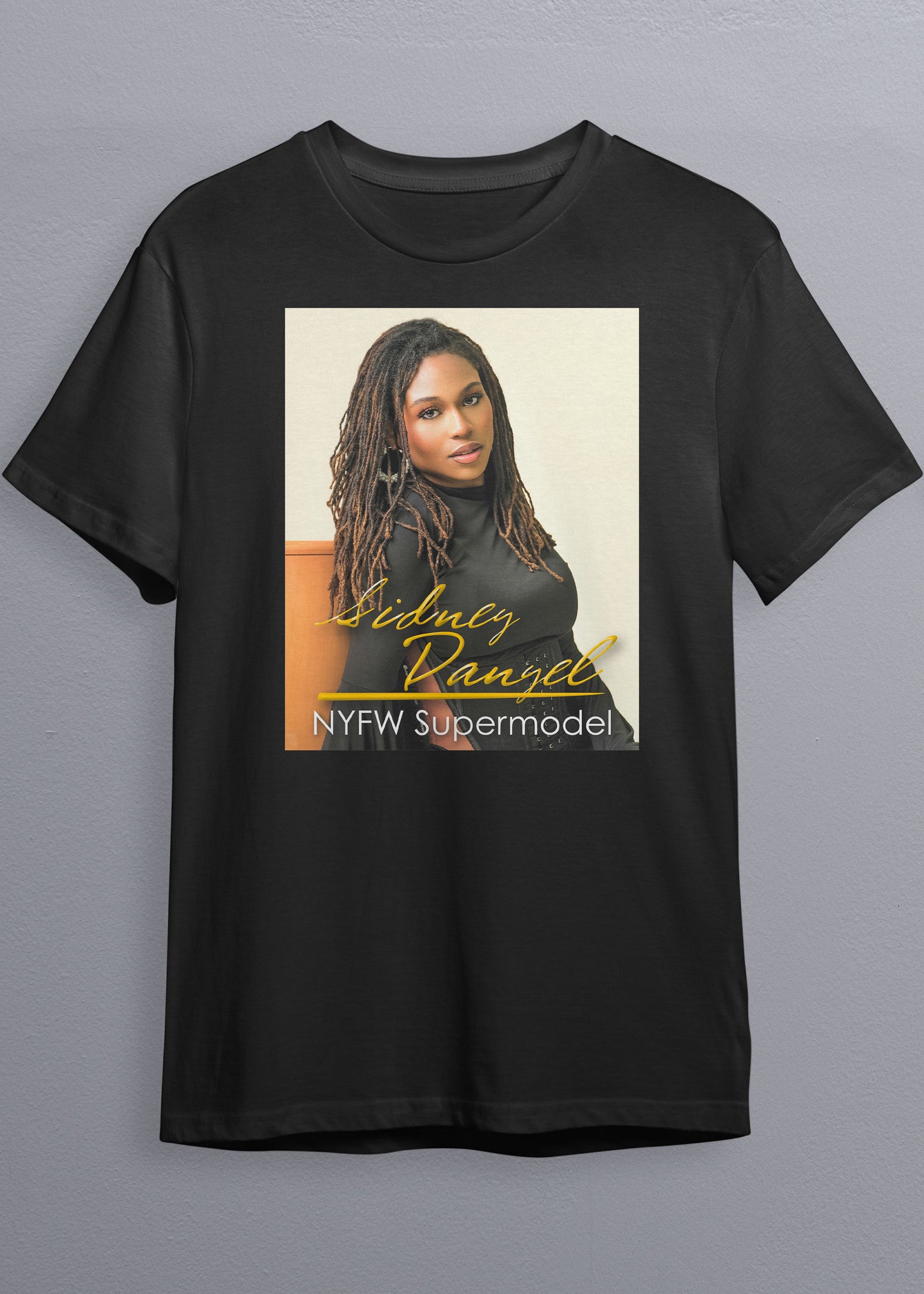 NYFW Supermodel Merch featuring Sidney Danyel