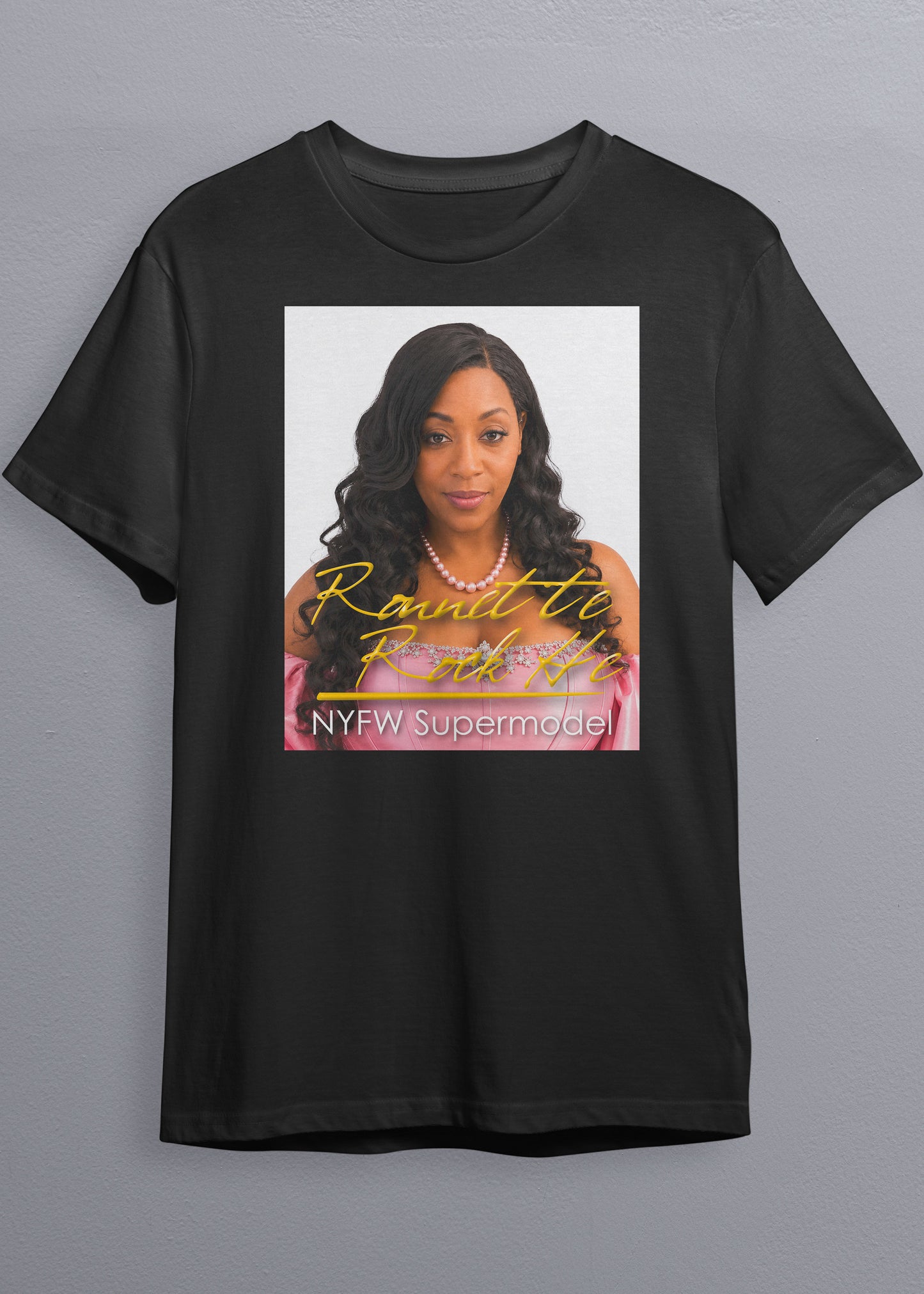 NYFW Supermodel Merch featuring Ronnette Rock He