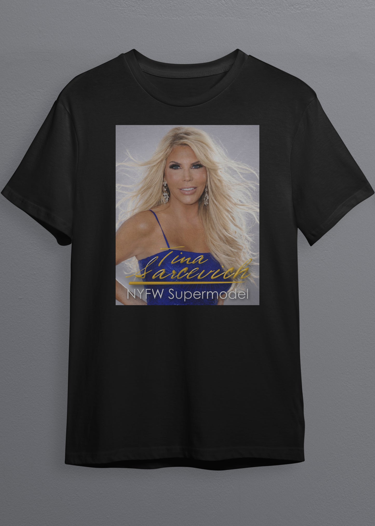 NYFW Supermodel Merch featuring Tina Sarcevich