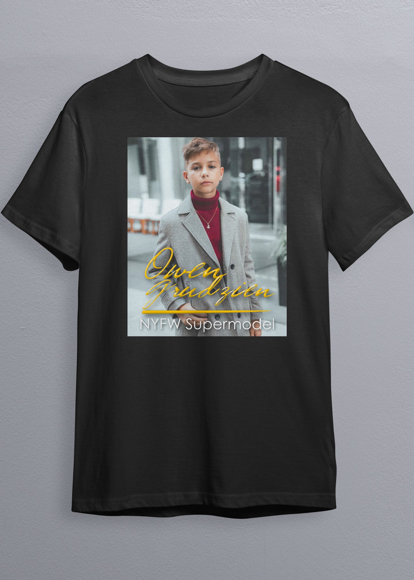 NYFW Supermodel Merch featuring Owen Grudzien