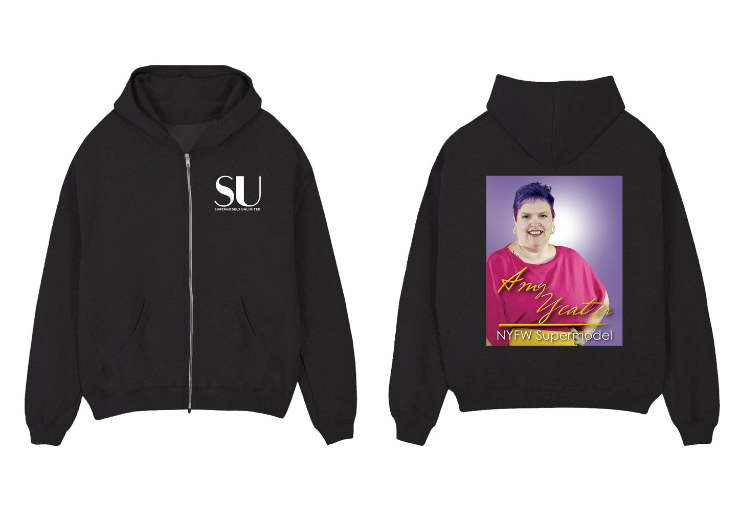 NYFW Supermodel Merch featuring Amy Yeater