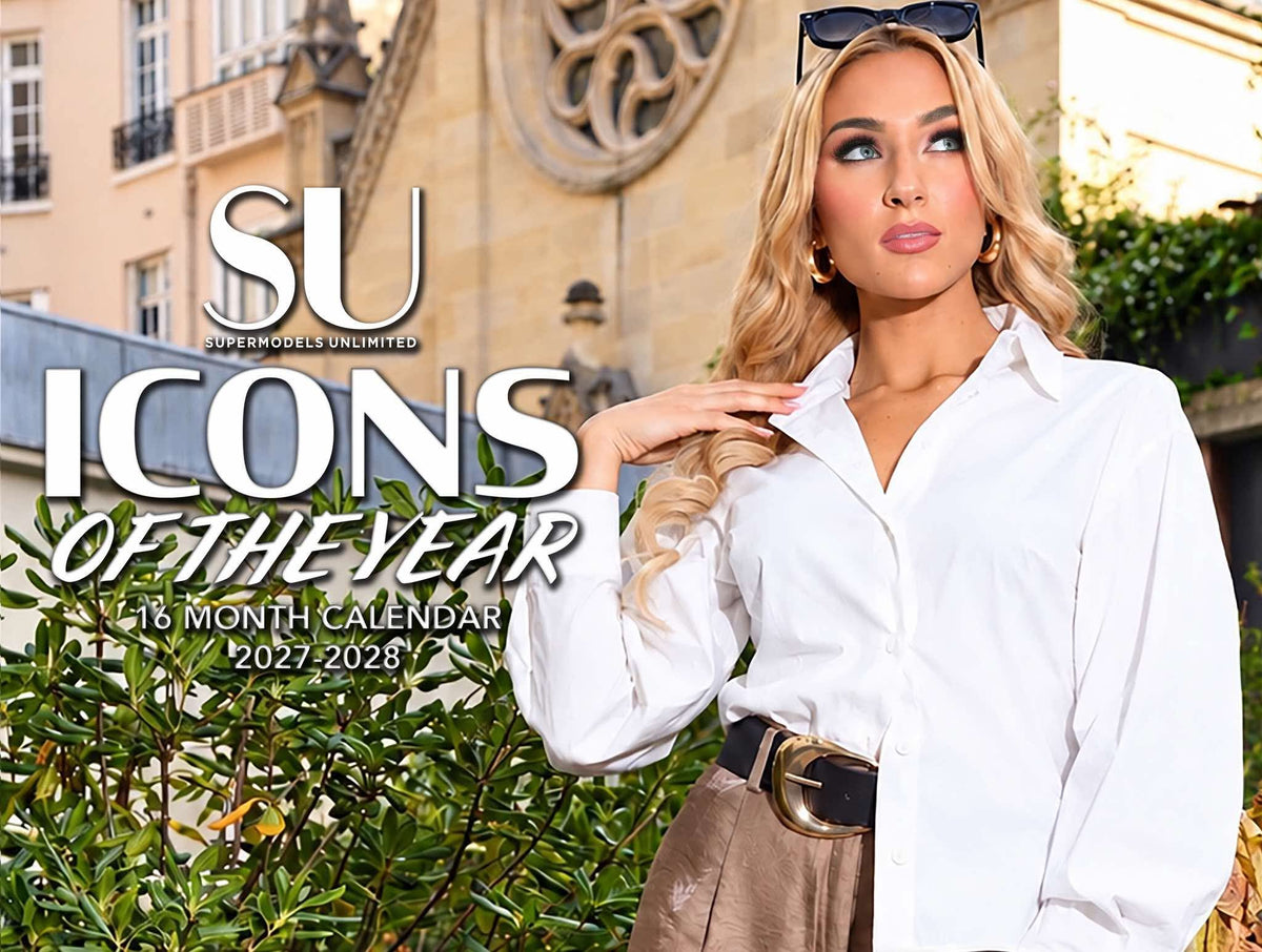 Icons of the Year 16 Month Calendar featuring Caleigh Barnett