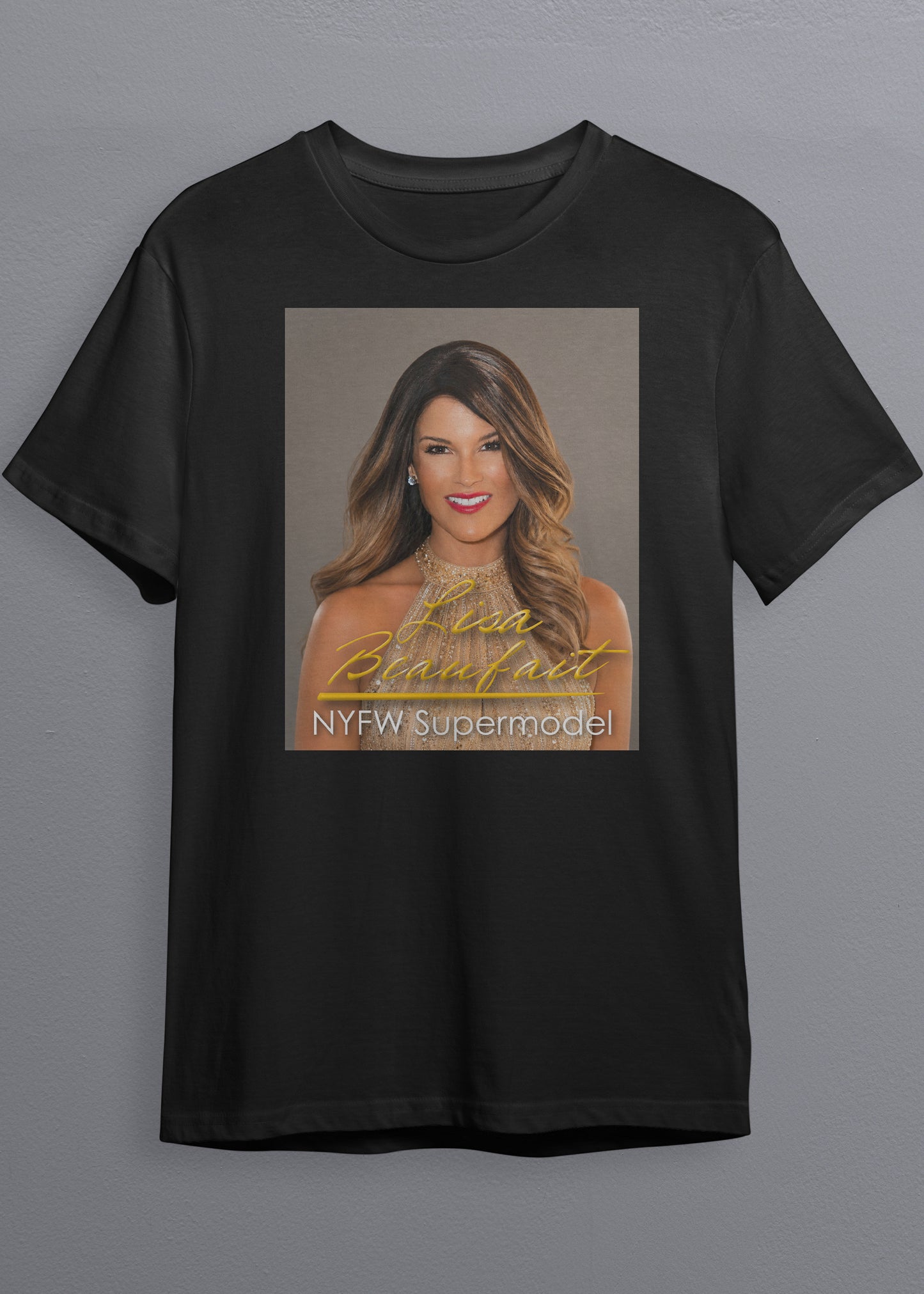 NYFW Supermodel Merch featuring Lisa Beaufait