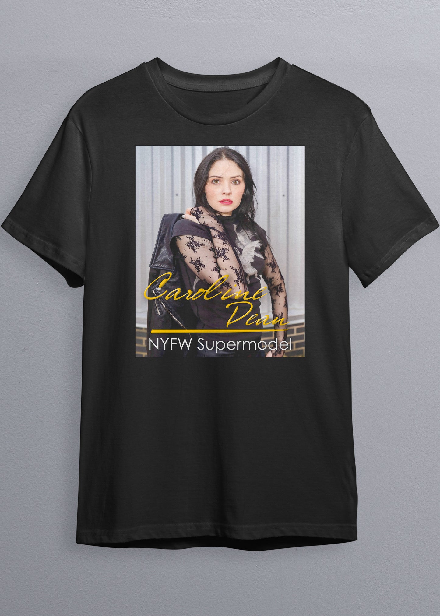 NYFW Supermodel Merch featuring Caroline Dean