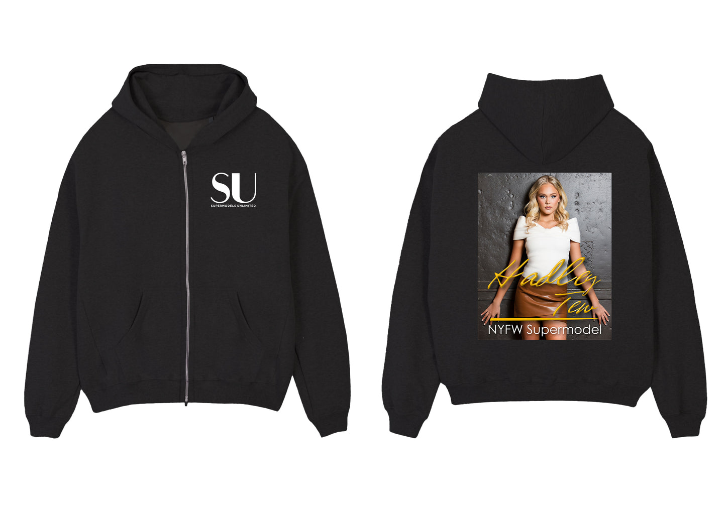NYFW Supermodel Merch featuring Hadley Tew