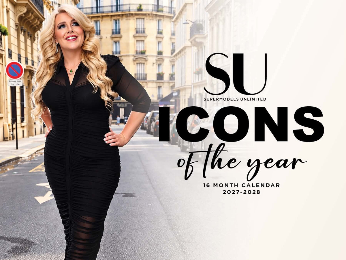 Icons of the Year 16 Month Calendar featuring Marlene Ellison Fuson