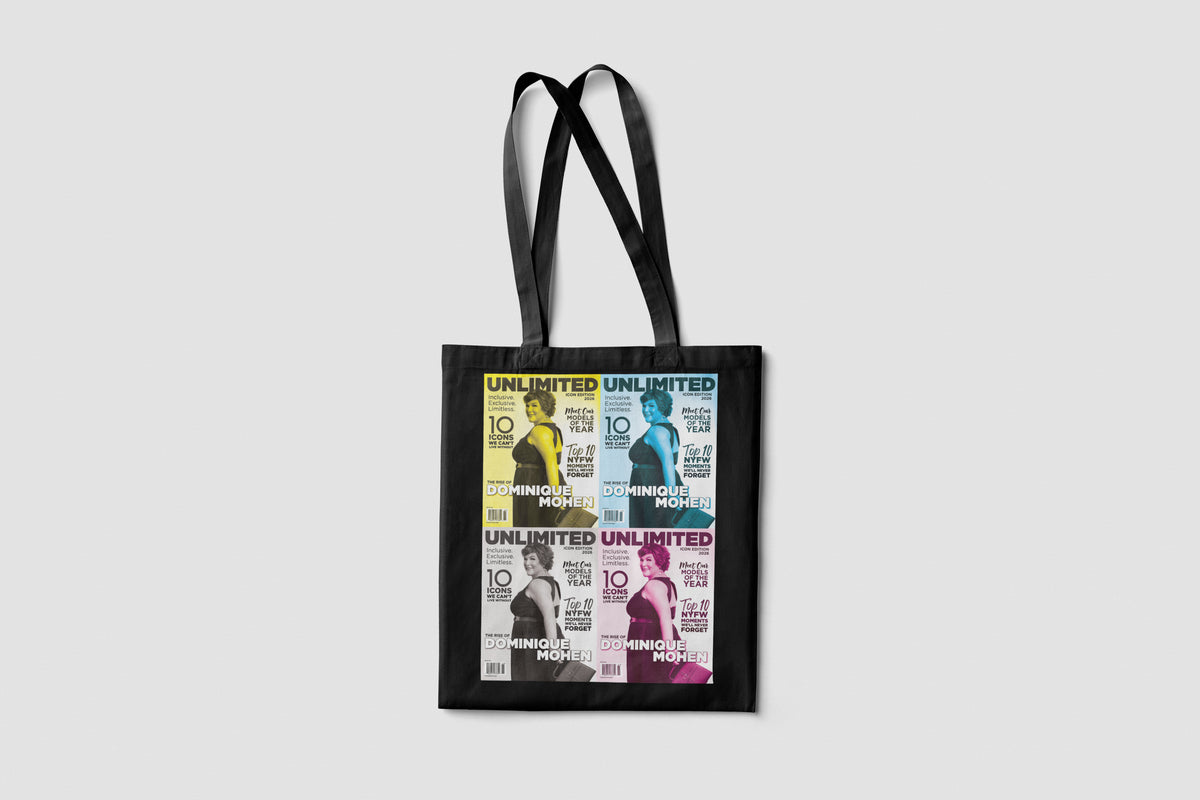 Cover Model Tote featuring Dominique Mohen