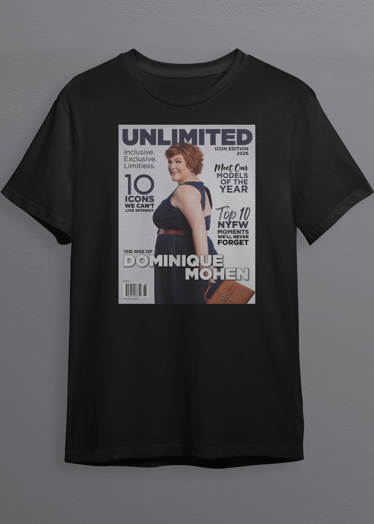 Cover Model Merch featuring Dominique Mohen