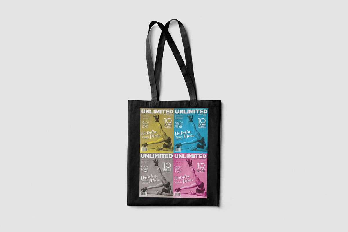Cover Model Tote featuring Natalia Moore