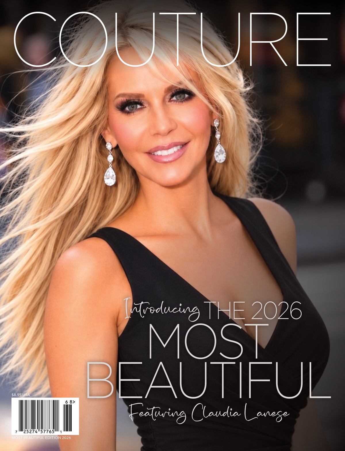 COUTURE Magazine featuring Claudia Lanese